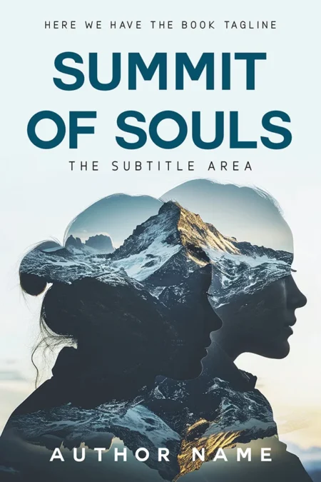 Summit of Souls book cover featuring a double exposure of mountain peaks and silhouetted faces.