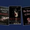 Three DesignDusk dark romance book covers fanned across a navy background