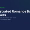 Illustrated Romance Book Covers guide banner on brand navy