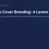 Series cover branding through type, layout, palette and art treatment